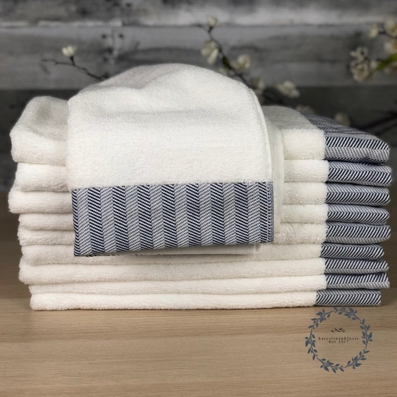 Fieldcrest Luxury Woven Hand Towels 10pc Bundle - Picture 6 of 6